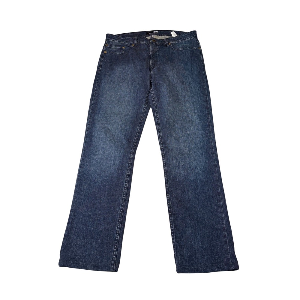 Rip Curl Mens Slim‎ Fit Jeans Blue Dark Wash Denim Size 34X28 CPAAF7